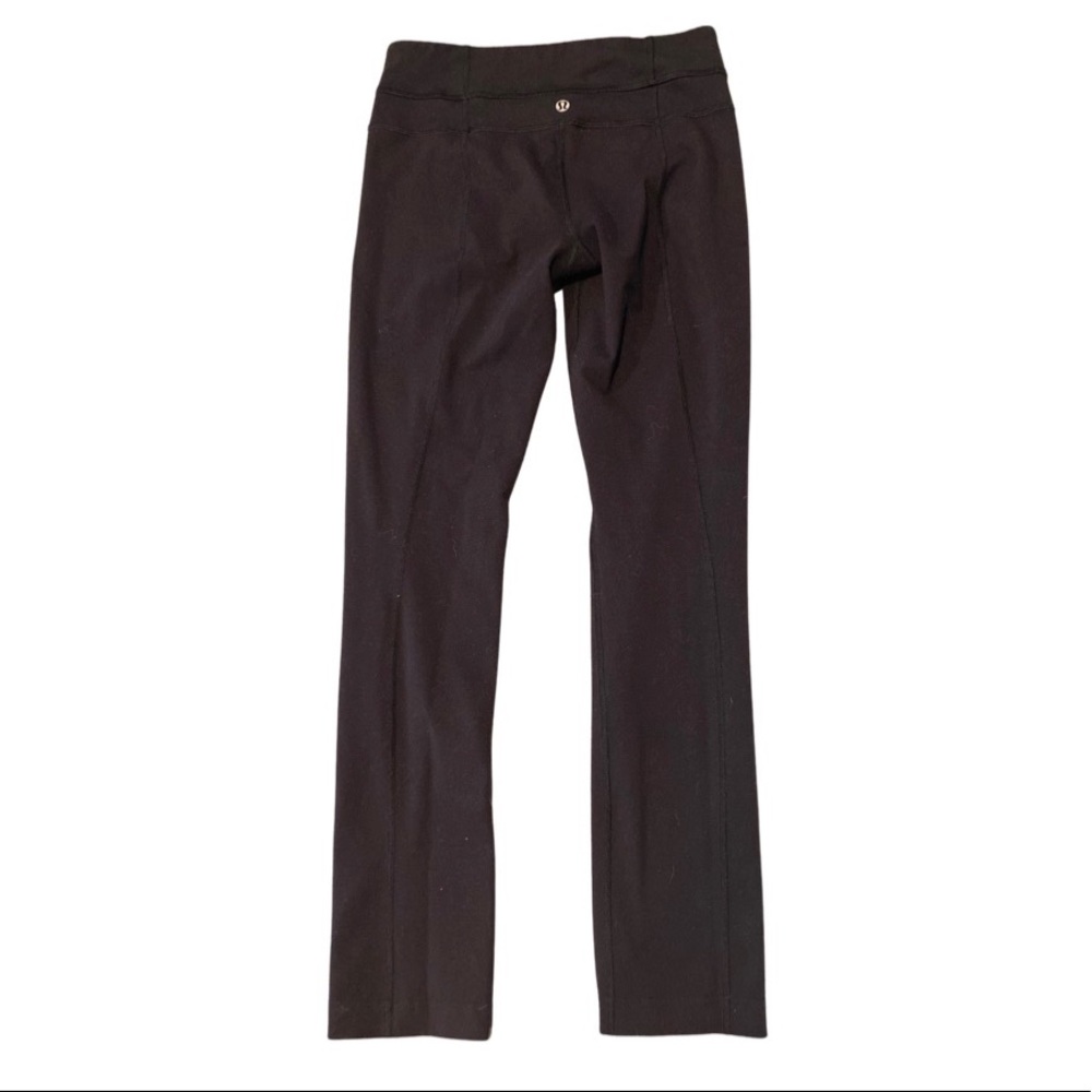 Lululemon black leggings size 4